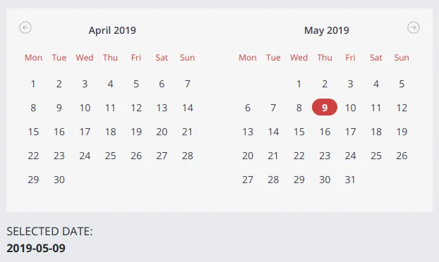 Calendrier du Codest